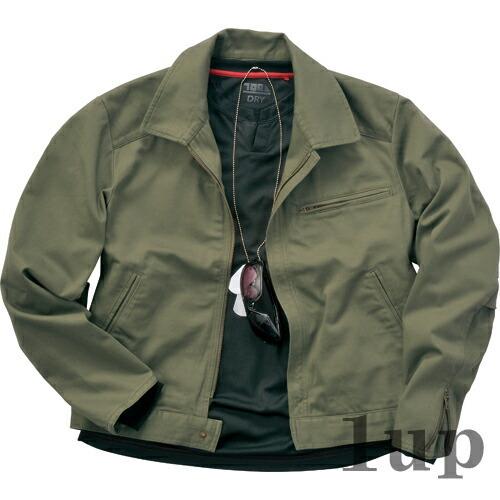 【廃番特価】M-5L 作業服 寅壱 作業着 0150-124 長袖ブルゾン 綿100％ (大きいサイ...