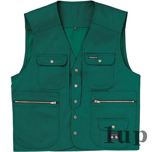 【廃番特価】M-5L 作業服 寅壱 作業着 0549-611 アーミーベスト  (年間)(大きいサイ...