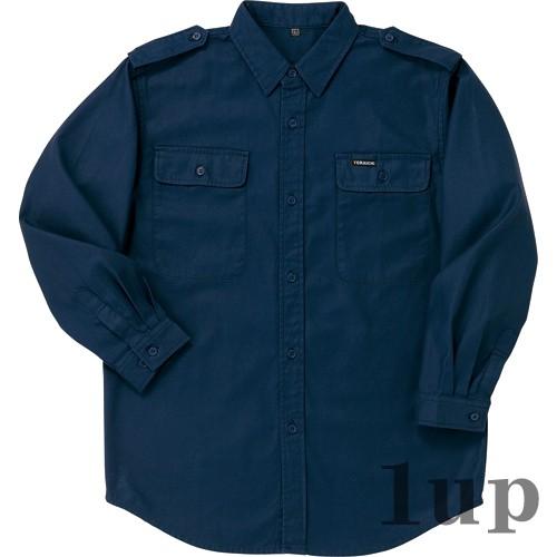 寅壱 4441-609 アーミーシャツ 綿100％ 3L