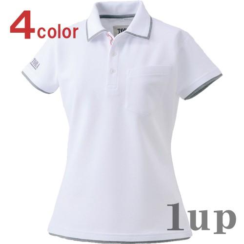 作業服 寅壱 作業着 5760-671 レディース半袖ポロシャツ レディースフリーサイズ (春夏用)