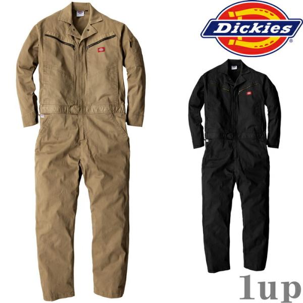 SS-5L Dickies ディッキーズ つなぎ 作業服 作業着 D-726 ストレッチツイルツナギ...