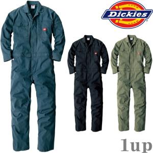 SS-5L Dickies ディッキーズ つなぎ 作業服 作業着 D-736 ストレッチオックスツナギ (年間)(大きいサイズも同価格)｜1up