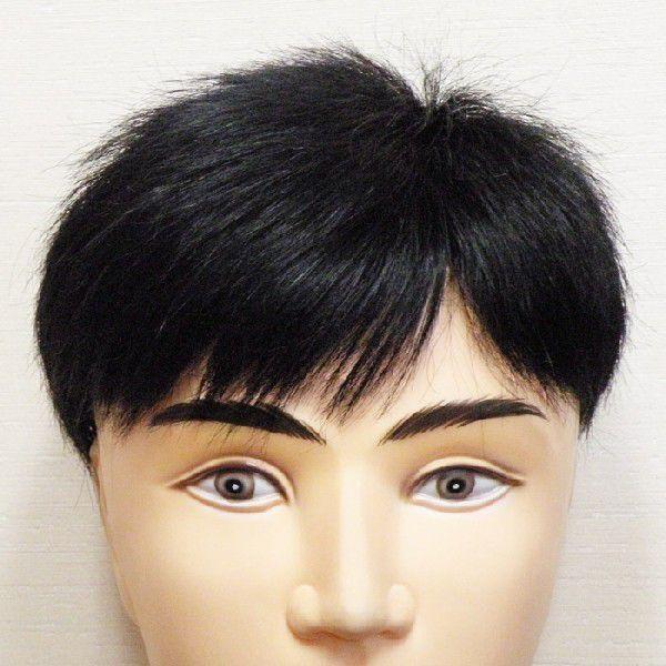 シルクかつらカット済み　部分かつら