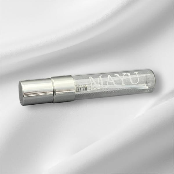 【名入れ】ガラス彫刻アトマイザー 5ml 携帯用 持ち運び便利 詰め替え 香水 プチプラギフト 可愛...