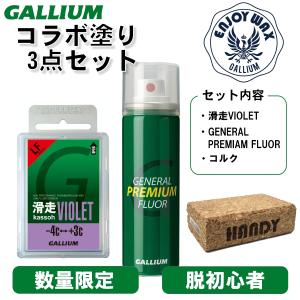 スノーボード 滑走 ワックス コラボ塗り3点セット