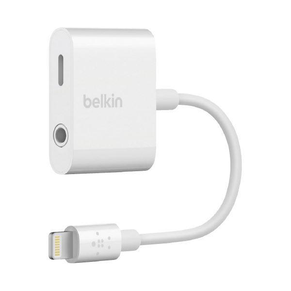 【 送料無料 】BELKIN 3.5mm Audio+Charge RockStar ホワイト F8...