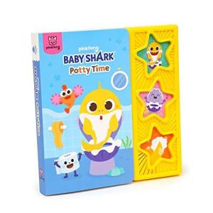 Baby Shark Potty Time 3 Button Story Sound Book | Baby Shark Toys Baby Shaの商品画像