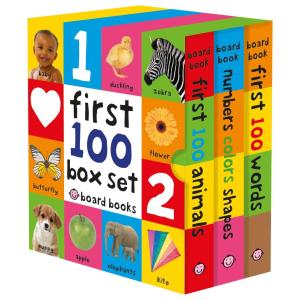 First 100: First 100 Words/Numbers Colors Shapes/First 100 Animals並行輸入の商品画像