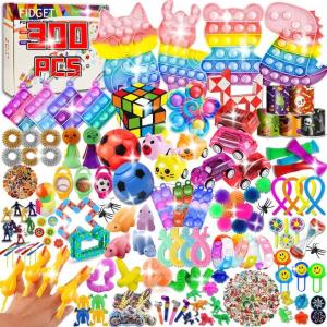 300 pcs Chirstmas Party Favors for Kids Fidget Toys Pack Stocking Stufferの商品画像