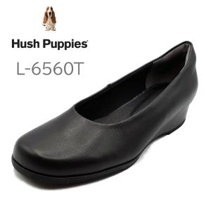 Hush Puppies ハッシュパピー　レディース パンプス L-6560T　クロ 2021春夏　リニューアル 靴｜202shoes-mori