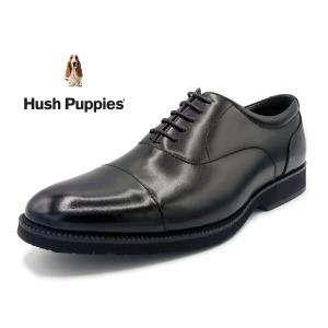 Hush Puppies ハッシュパピー メンズ ストレートチップ ビジネスシューズ M-1680T ブラック 靴