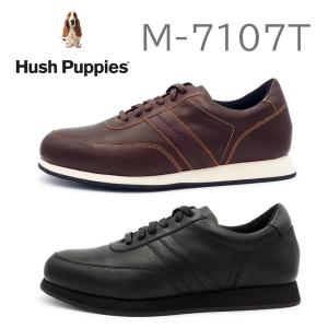 Hush Puppies ハッシュパピー メンズ レザースニーカー M-7107T  靴