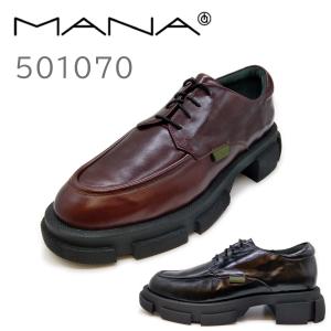 MANA マナ 501070 レディース レースアップシューズ 大きいサイズ 40