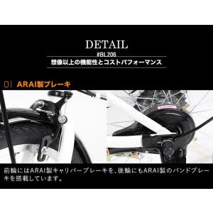 ミニベロ 20インチ 折りたたみ自転車 シマノ...の詳細画像4