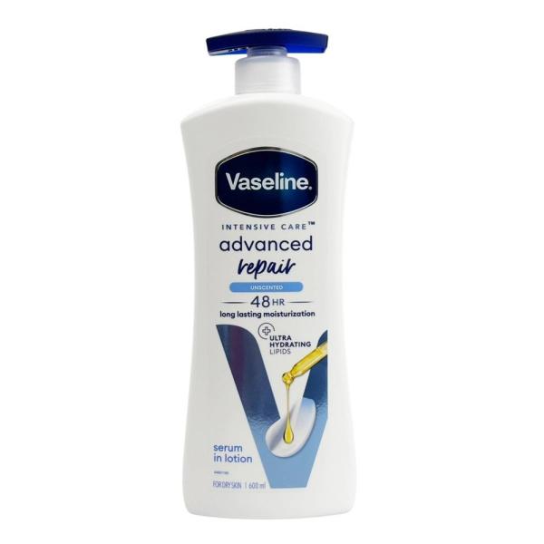 ヴァセリン 600ml リペアリング モイスチャーローション vaseline アドバンスドリペア