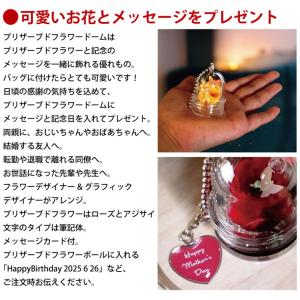 母の日 薔薇 バラ プリザーブドフラワー プレ...の詳細画像1