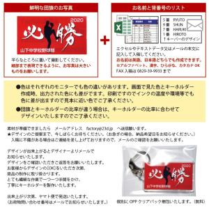 団旗 キーホルダー アクリルタイプMサイズ オ...の詳細画像5