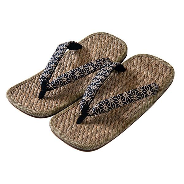 雪駄 麻の葉柄 クッション入り 大和工房 サンダル メンズ 国産 粋 おしゃれ かっこいい 職人 手...