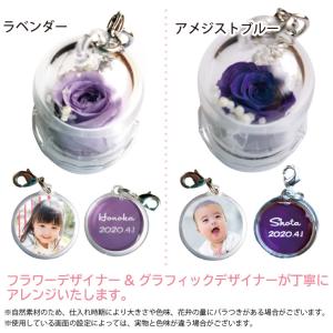 プリザーブドフラワー プレゼント ドーム キー...の詳細画像4