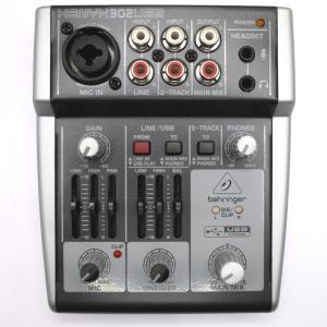behringer ベリンガー XENYX302USB アナログミキサー オーディオ