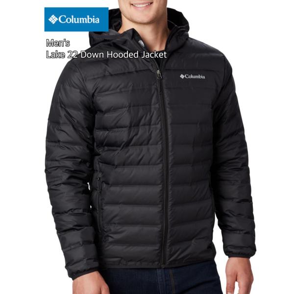 コロンビア  ダウンジャケット Columbia Men's LAKE 22 DOWN HOODED...