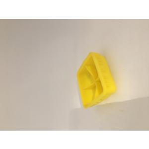 アラオ バタ角用キャップ 60角用 黄 長期在庫処分