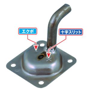 乾産業 サッシアンカー 十字スリット、エクボ無し...の商品画像