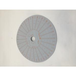 自記圧力計用 チャート紙 ER12-24M 100枚 (クリックポストOK)