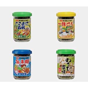 やま磯 海苔ふりかけ さるかに合戦  48g ＋ 海苔ふりかけ 一休さん 48g＋ 海苔ふりかけ 金太郎 46g ＋ わさび薬味 46g