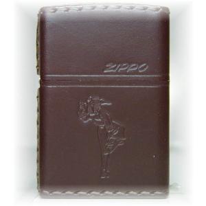 zippo ジッポ ジッポライター 革巻き 200w-gl(T)  ZIPPO｜24kogyo