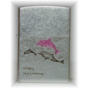 ZIPPO ジッポ ジッポライター ピンクのイルカ-3｜24kogyo