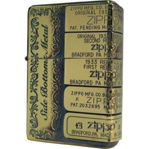 zippo ライター ジッポ ライター メタル 彫刻 高級品 ボトムズ サイドBM-BI｜24kogyo