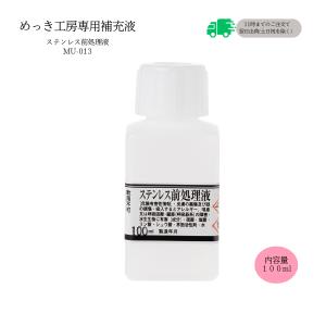 ステンレス前処理液 （100ml）DIY簡単メッキ めっき工房