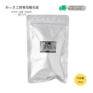 すずめっき液（半光沢）（18ml）DIY簡単メッキ めっき工房