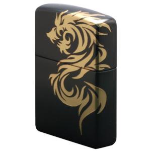 ZIPPO ライター ジッポ  立体・3D-ドラゴン-GD  ZIPPO｜24kogyo