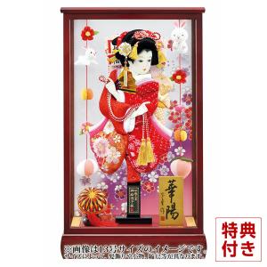 宝童作 羽子板 初正月 ケース飾り 初春 11号 極上舞桜 ピンク h281