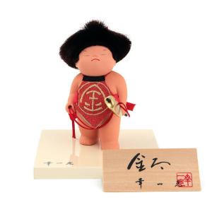 吉徳大光 【100周年記念祭】五月人形 吉徳 金太郎 浮世人形 ケース飾り