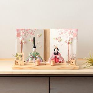 一秀 【100周年記念祭】雛人形 コンパクト ひな人形 木目込人形飾り