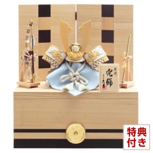 久月 【100周年記念祭】五月人形 コンパクト 兜ケース飾り 兜飾り 正