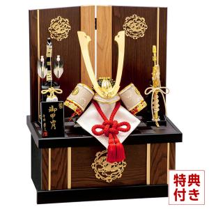 五月人形 コンパクト 豊久 武者人形 ケース飾り 釣鐘弁慶 8号 h075-mo