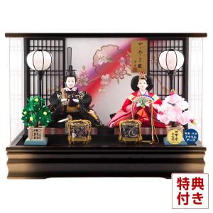 吉徳大光 【100周年記念祭】雛人形 ひな人形 雛 ケース飾り 親王飾り