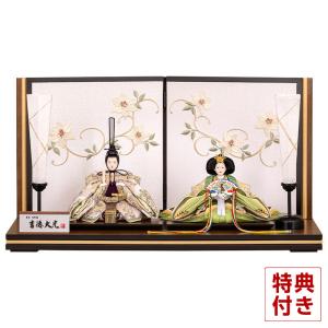 吉徳大光 雛人形 おしゃれ 親王飾り 名匠・逸品飾り 吉徳 樋泉円作 京