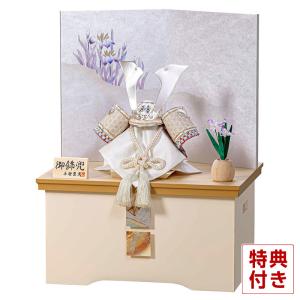 五月人形 コンパクト 豊久 兜収納飾り 兜飾り 銀嶺 8号 h075-mo-502865 GG-114