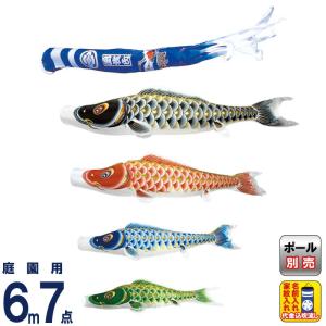 鯉のぼり 岡本太郎鯉のぼり 岡本太郎ミュージアム限定品 大型鯉庭園用