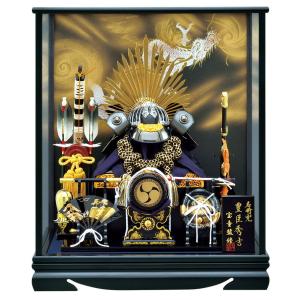 五月人形 豊臣秀吉 兜ケース飾り 兜飾り 宝童監修 豊臣秀吉兜 12号 h295-mm-173