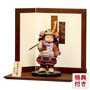 100周年記念祭】五月人形 平安一水 兜単品 兜飾り 金小札赤糸縅 10号