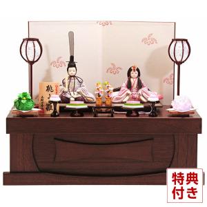 雛人形 一秀 ひな人形 雛 木目込人形飾り コンパクト収納飾り