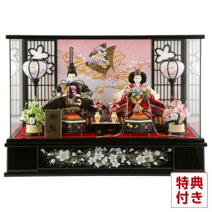 【100周年記念祭】ひな人形 雛人形 ケース飾り...の商品画像
