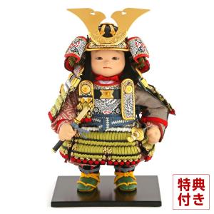 吉徳大光 五月人形 吉徳 ケース 金太郎 童 子供大将 武者人形 503-265