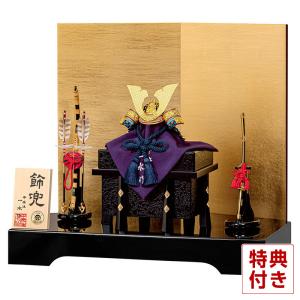 久月 【100周年記念祭】五月人形 鍾馗人形 ケース飾り 武者人形 4号